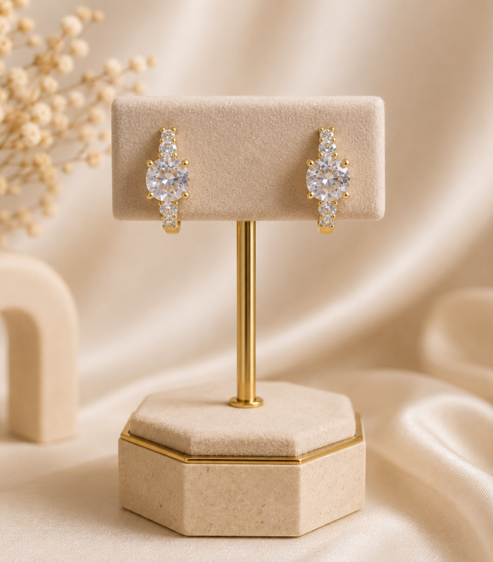 Nur Design Atelier Aurora Isiltisi Altin Renk Kupe
